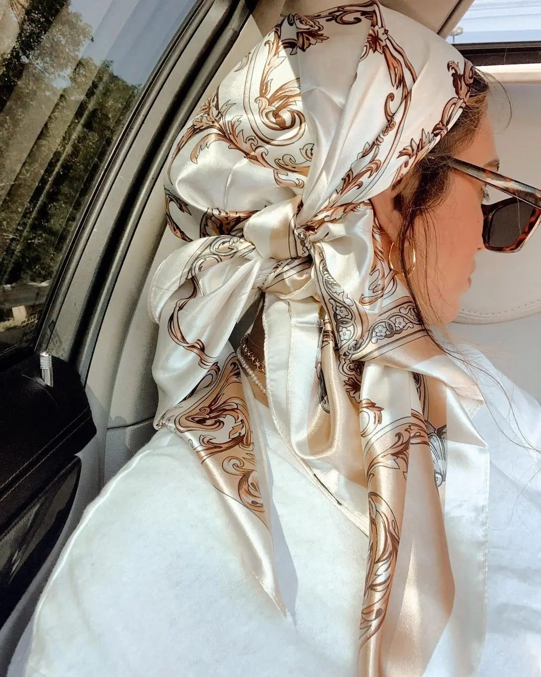 Baroque Marble Scarf