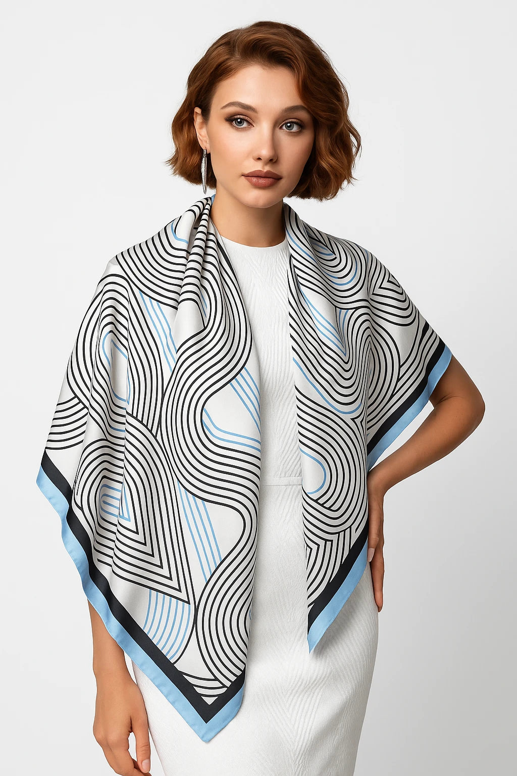 Metro Maze Scarf