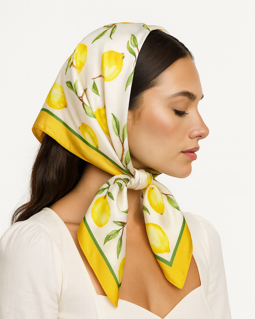 Amalfi Lemon Grove Scarf