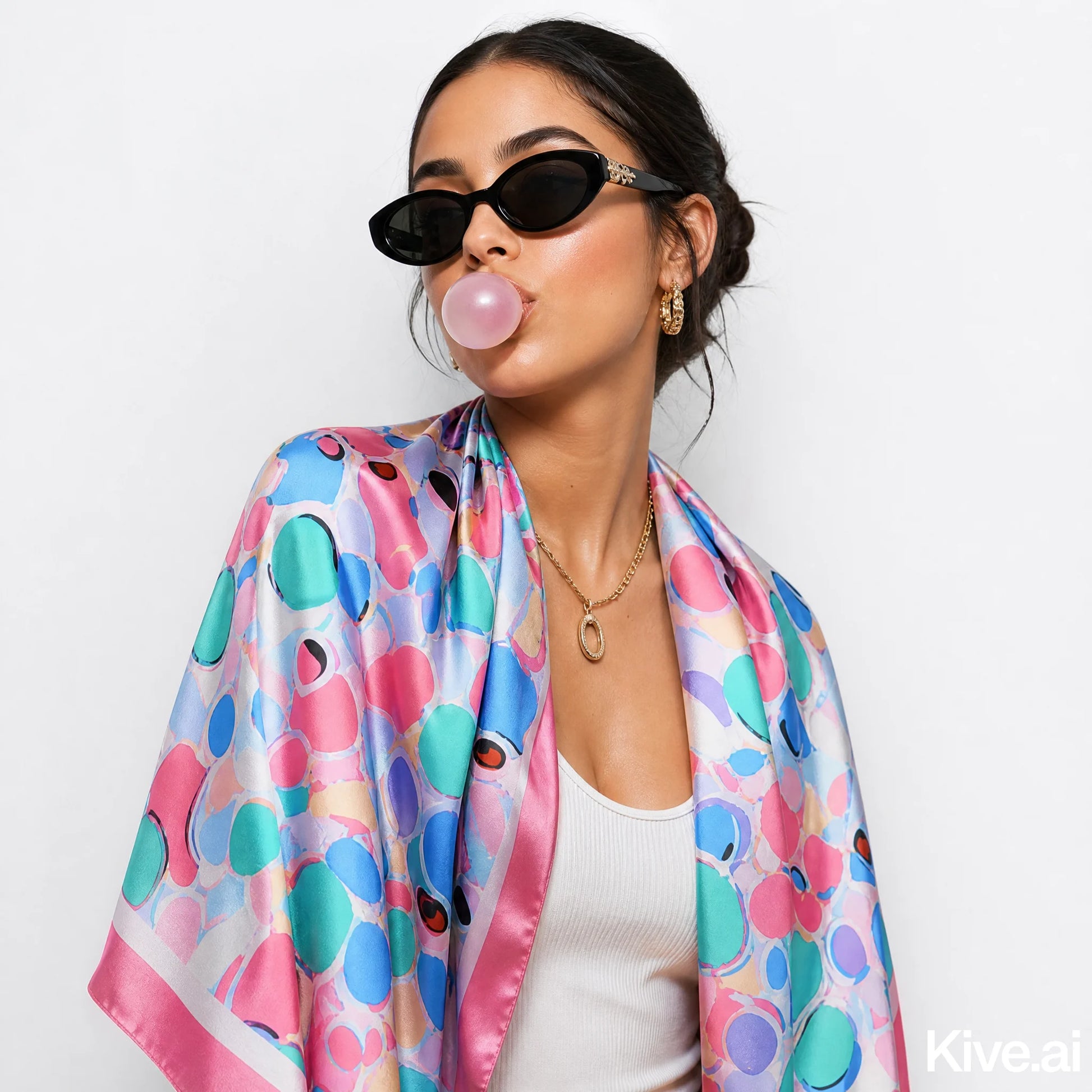 Blush Bloom Scarf