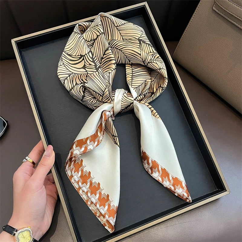 Monochrome Muse Printed Scarf
