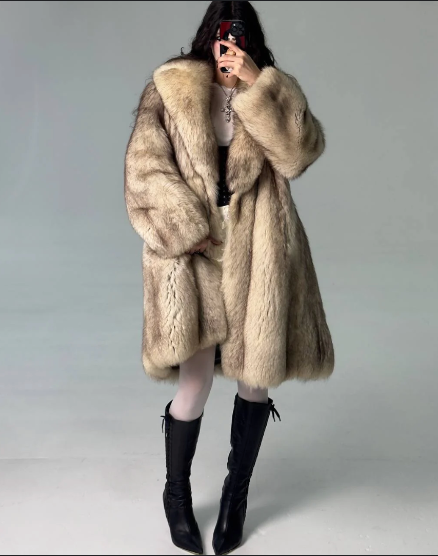 Valen Faux Fur Golden