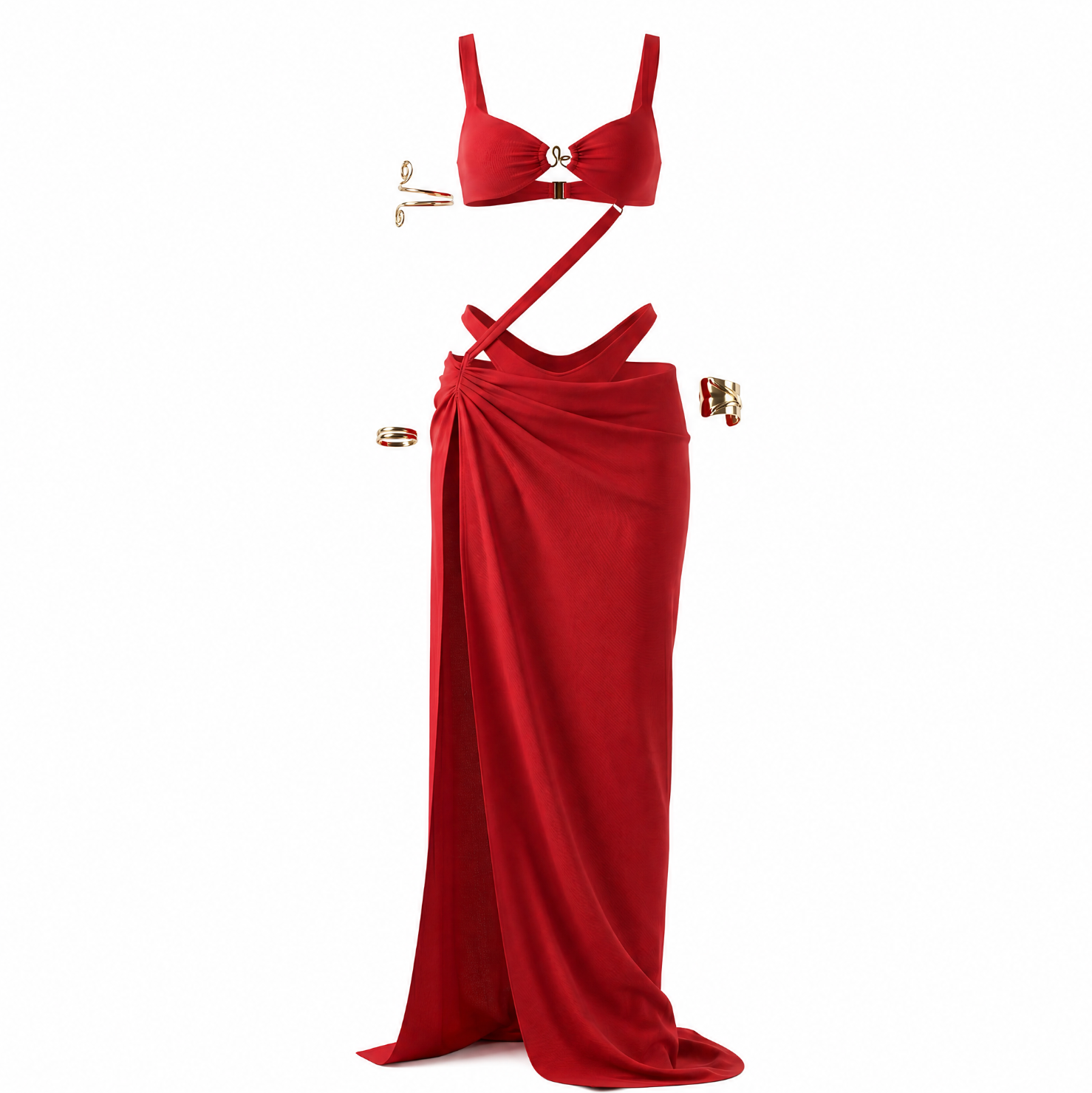 3 Piece Red