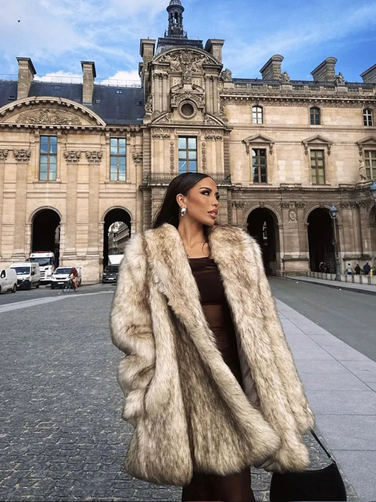 Valen Faux Fur Golden